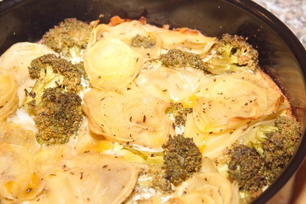 brokkolis rakott burgonya